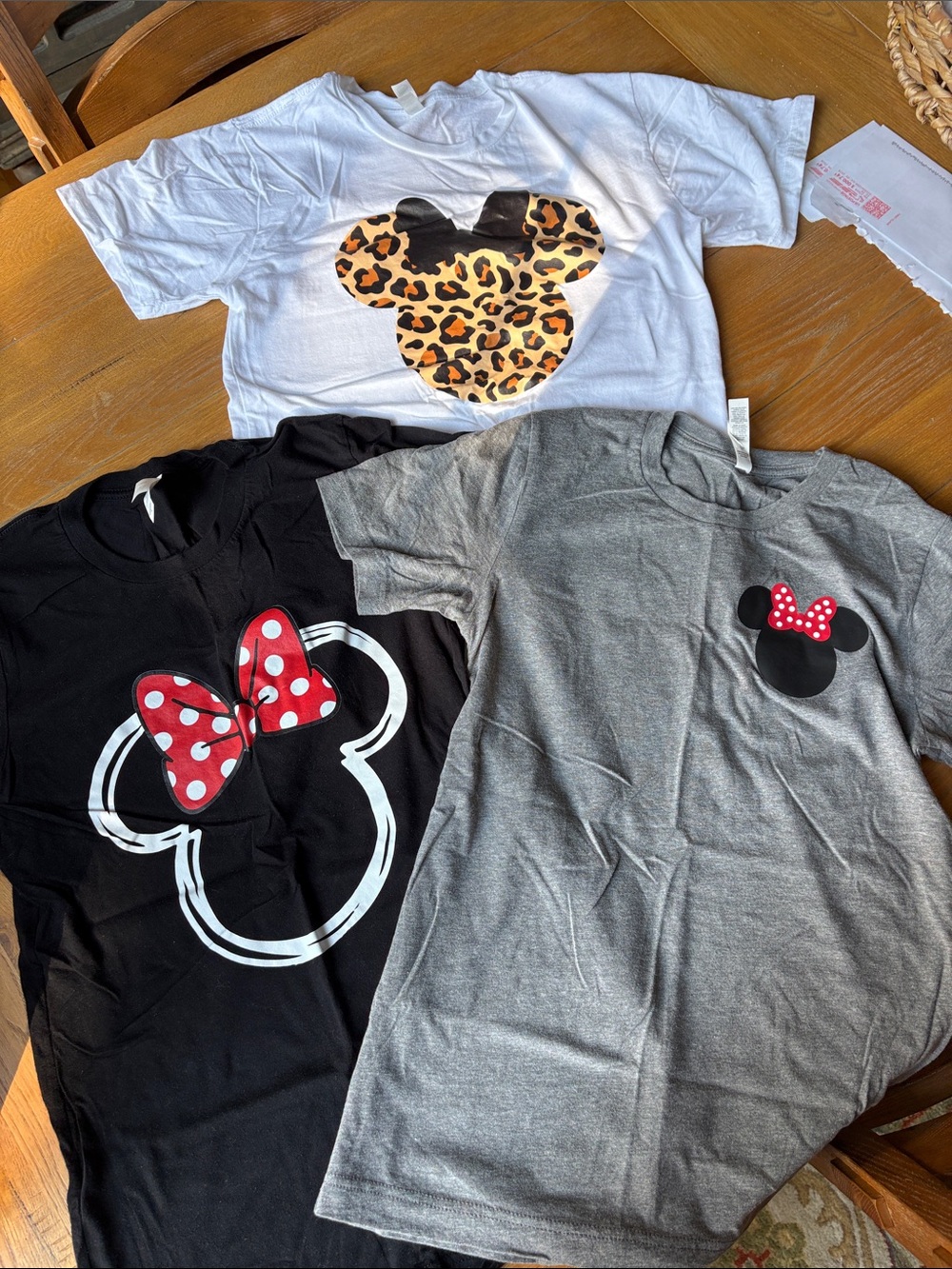 Minnie Mouse Graphic Tee - Red Bow (Set of Styles)